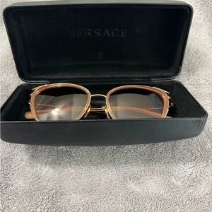 Versace Women's Light Pink Sunglasses